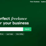 Fiverr Home page